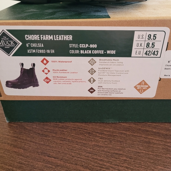 Mens Chore Farm Chelsea Muck Boots - Picture 4 of 4